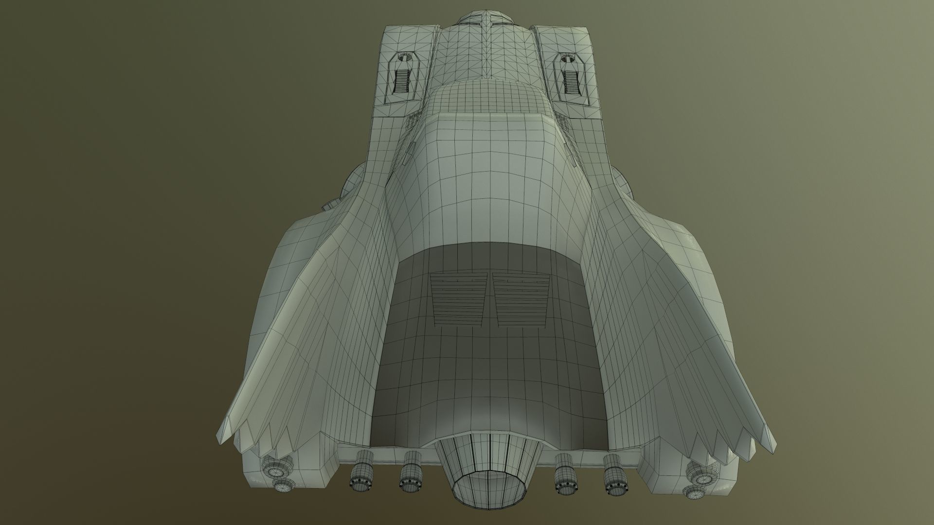 Batmobile 1989 High-Quality PBR Subdiv Renderable Low-poly 3D model_25