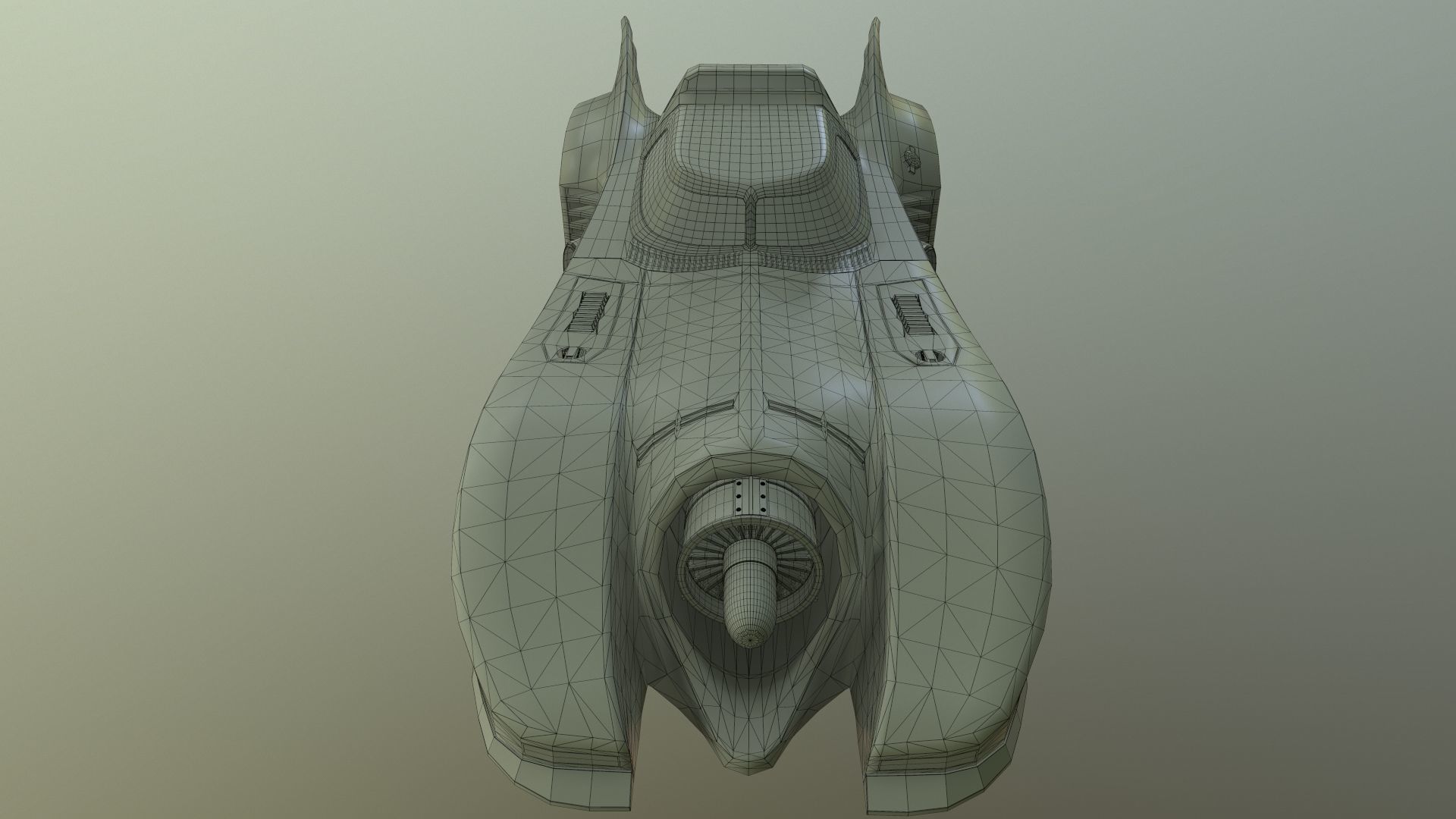 Batmobile 1989 High-Quality PBR Subdiv Renderable Low-poly 3D model_23