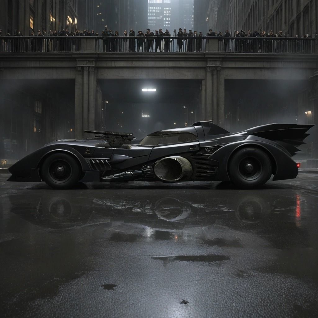 Batmobile 1989 High-Quality PBR Subdiv Renderable Low-poly 3D model_27