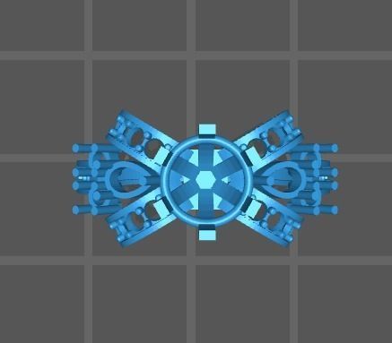 Diamond Ring 3D print model_3