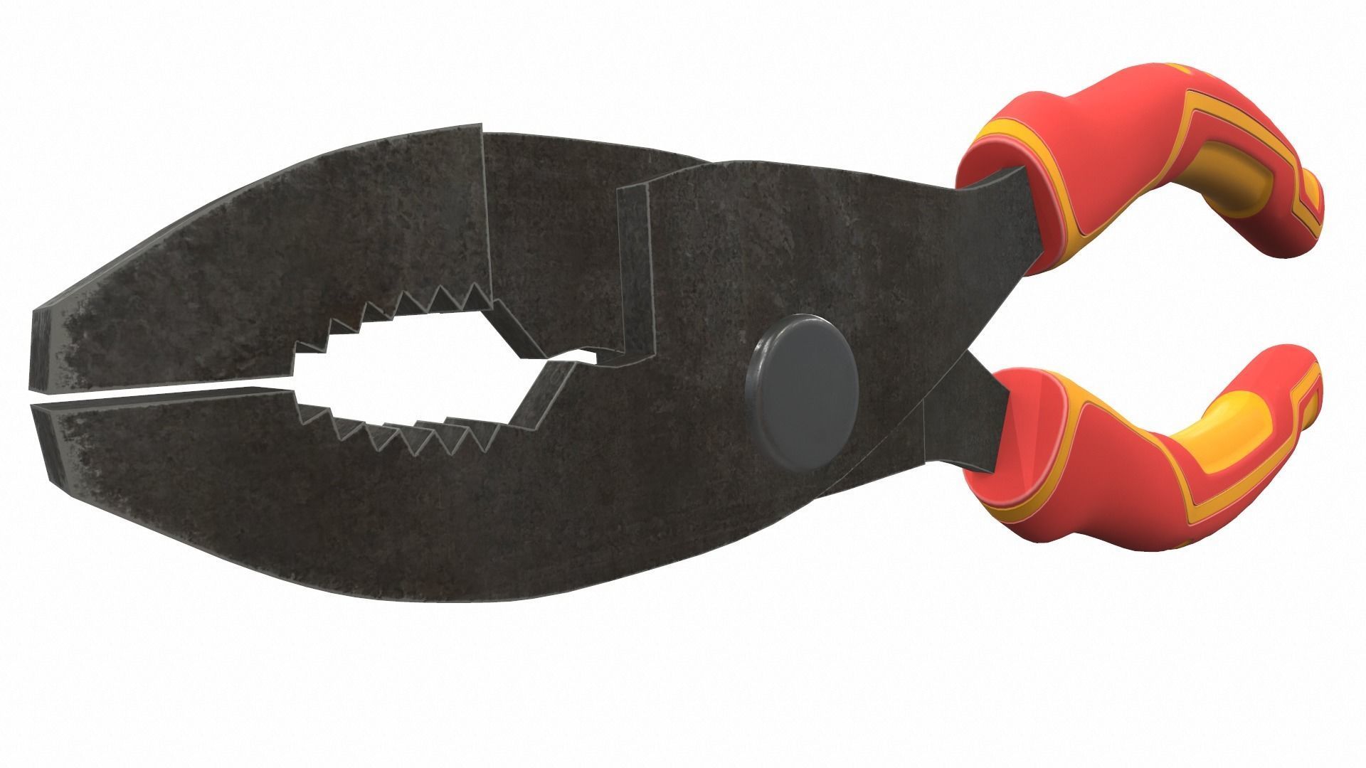 Pliers mini colect 3D model_5