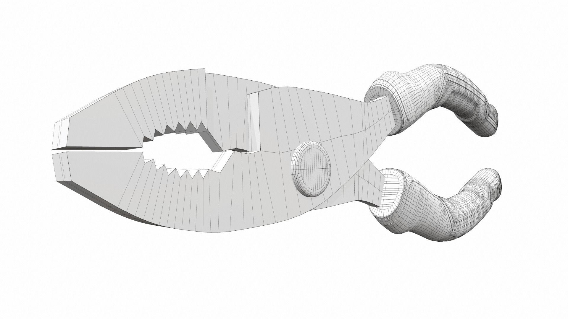 Pliers mini colect 3D model_12