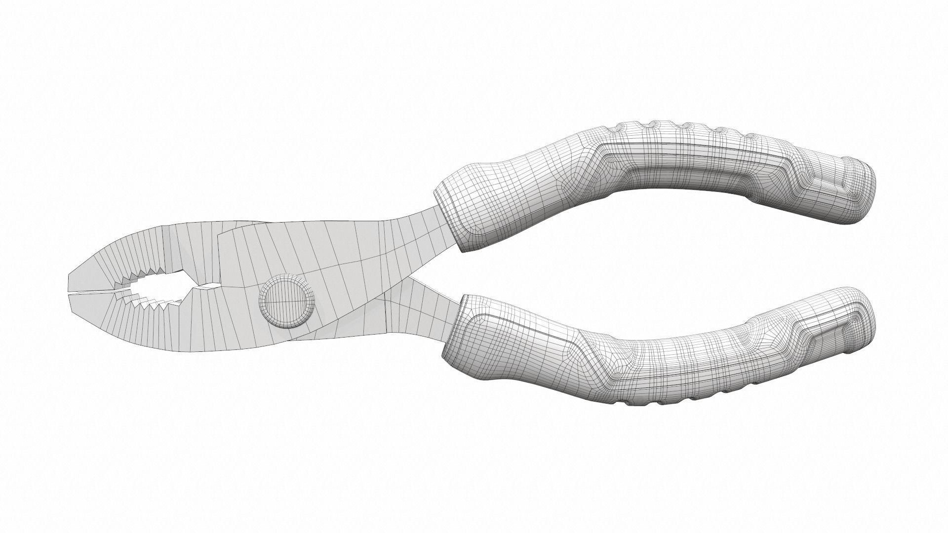 Pliers mini colect 3D model_7