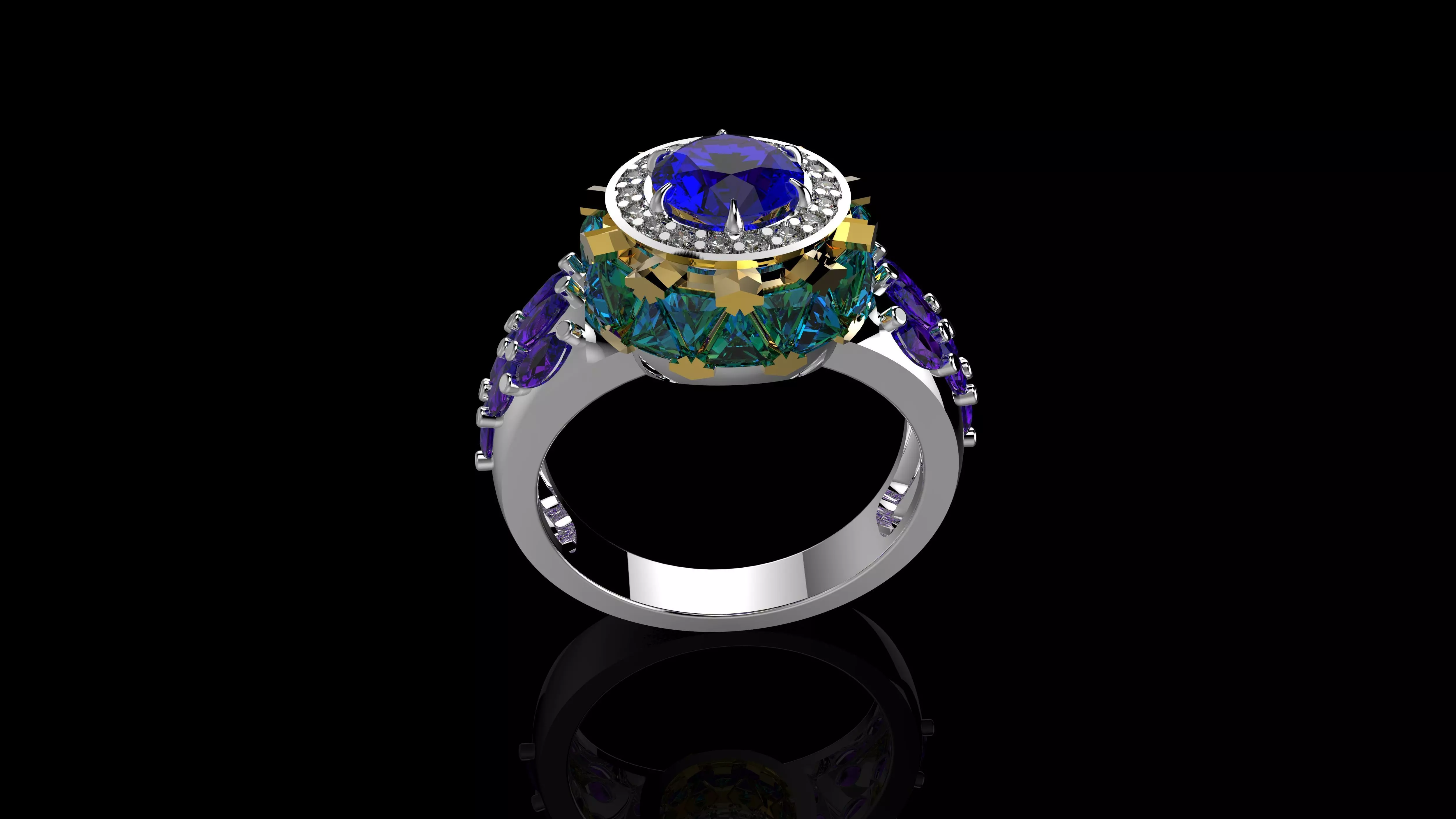 M RINGS N40 3D print model