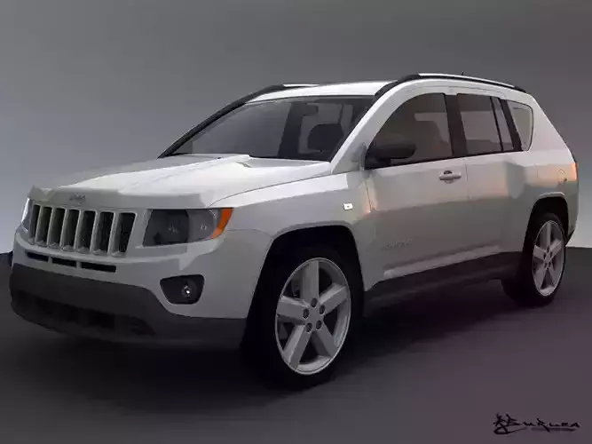 Jeep Compass 2011 3D model