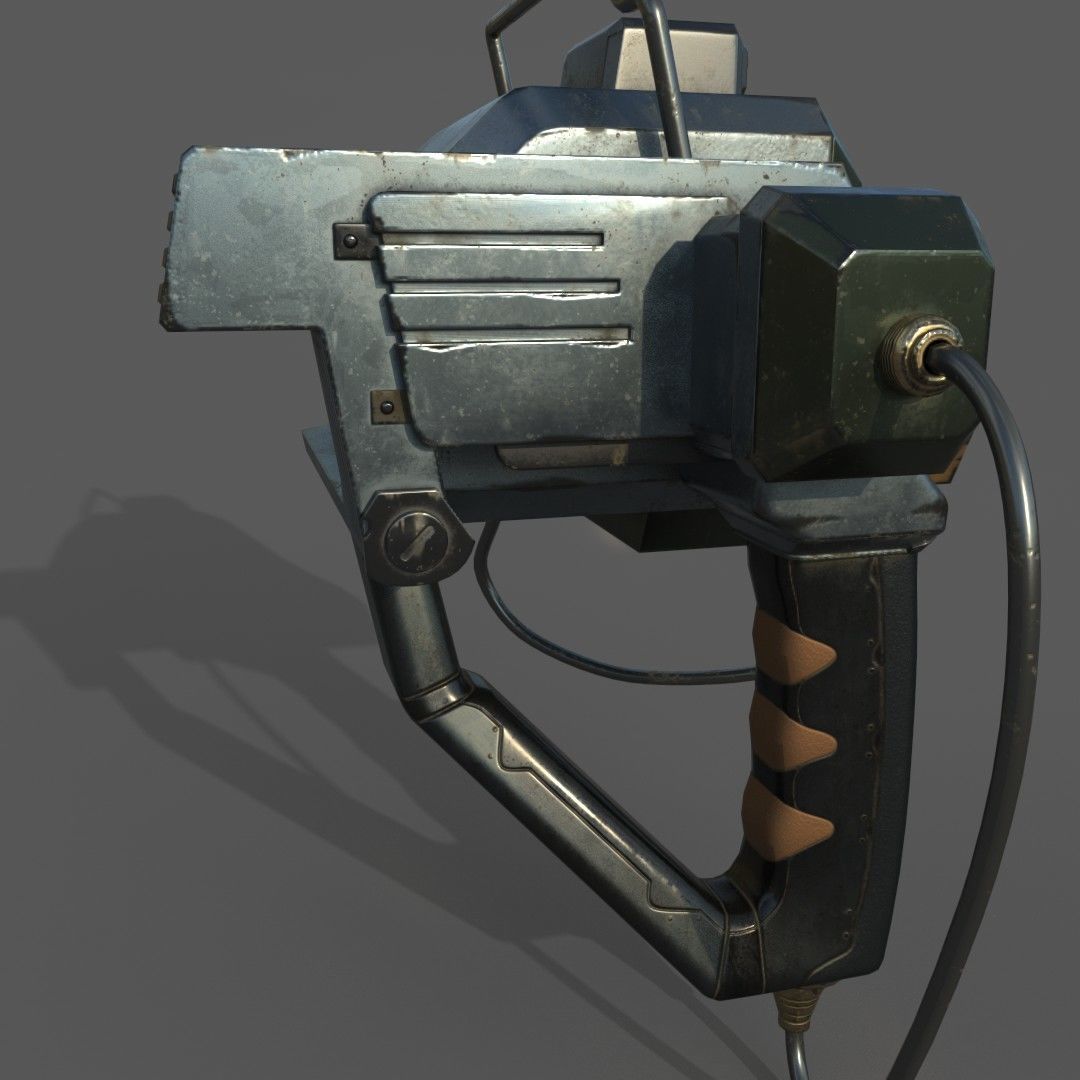 Heat Tracker Device Low-poly 3D model_6