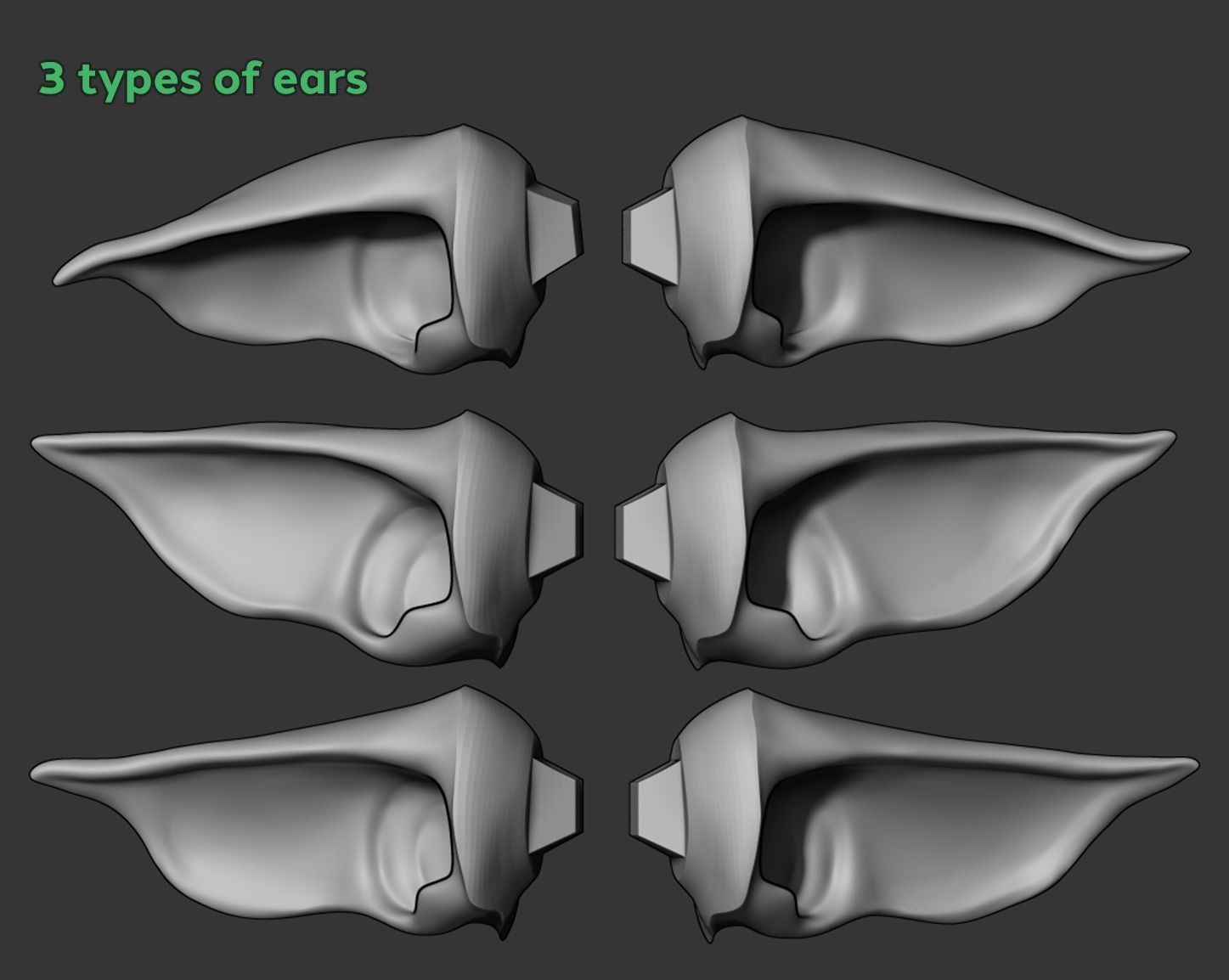 GROGU - Baby Yoda Using The Force - With Cup - PACK 3D print model_7