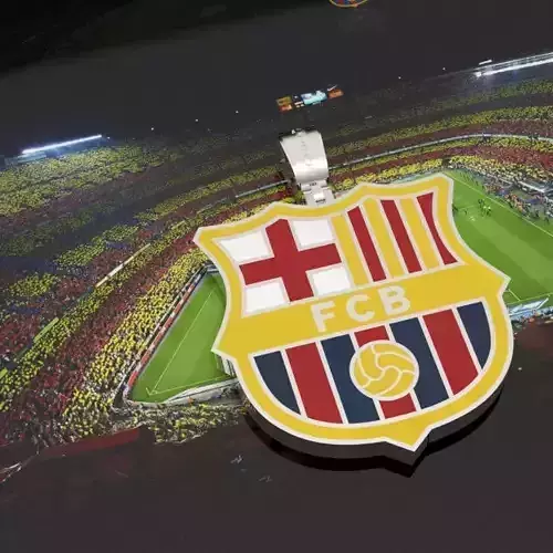  fc Barcelona pendant