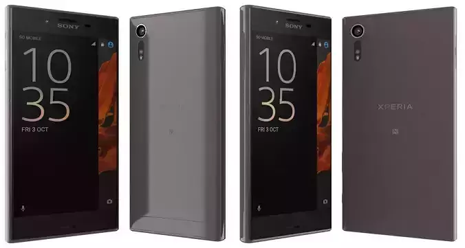 Sony Xperia XZ 3D model