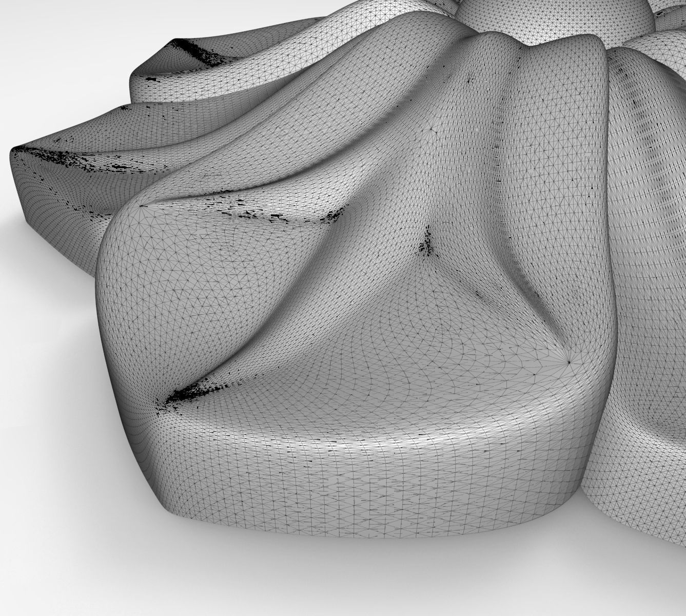 decorative rosette 3D model_7