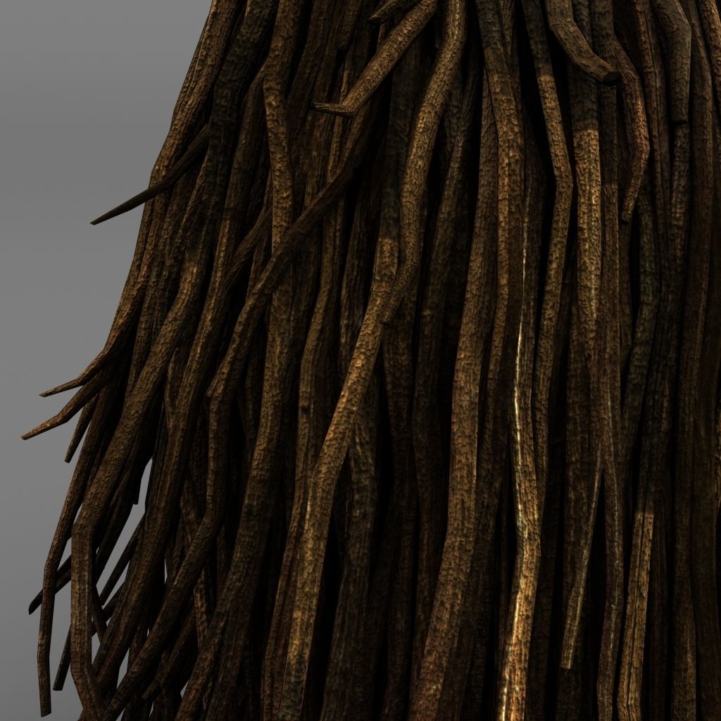 Broom 3D model_5
