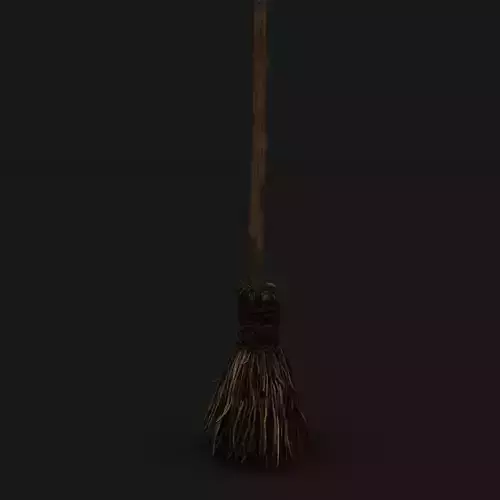 Broom 3D model