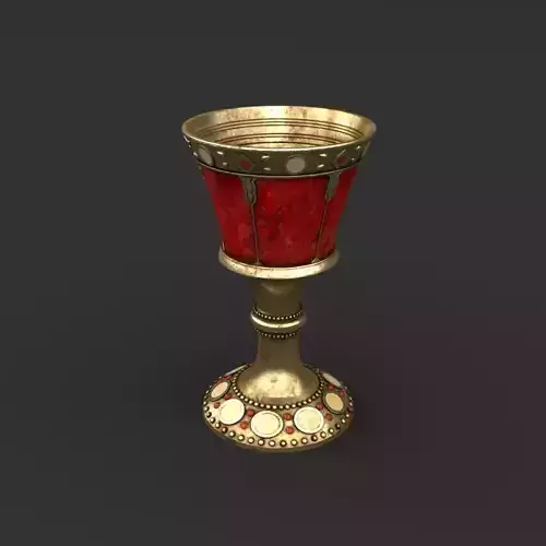 Chalice gold and goblet