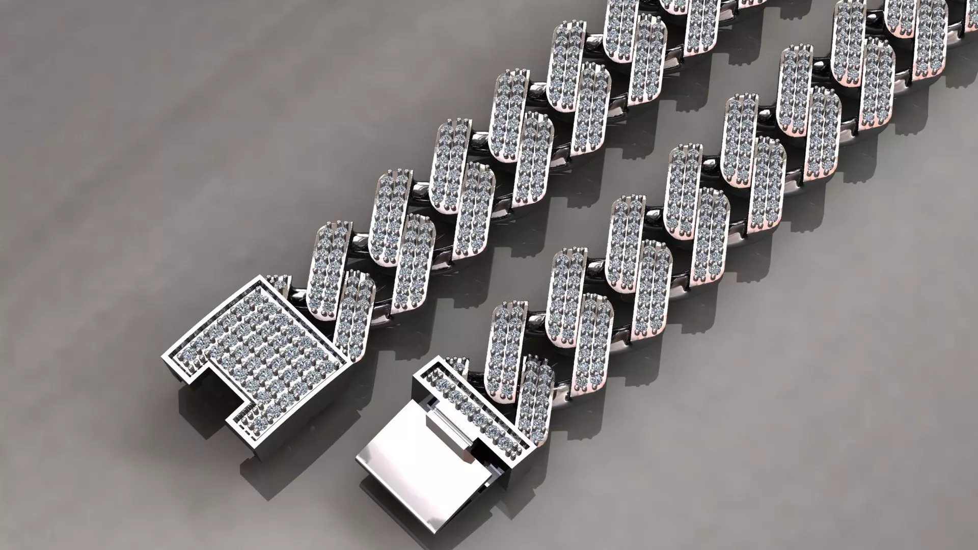 Chain Bracelets 25 3D print model