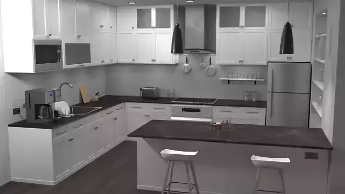 Modern Kitchen 