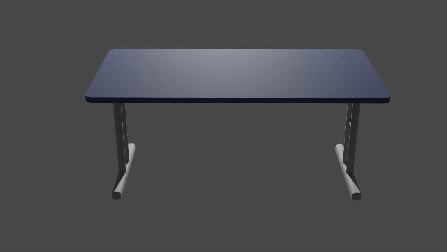 Table Low-poly 3D model_4
