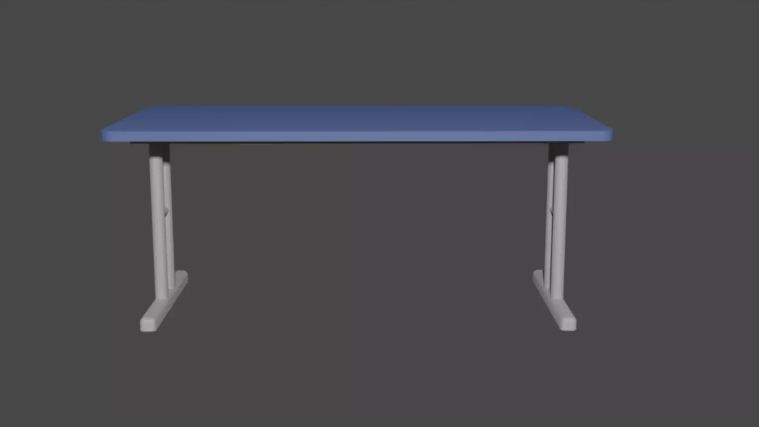 Table Low-poly 3D model_0