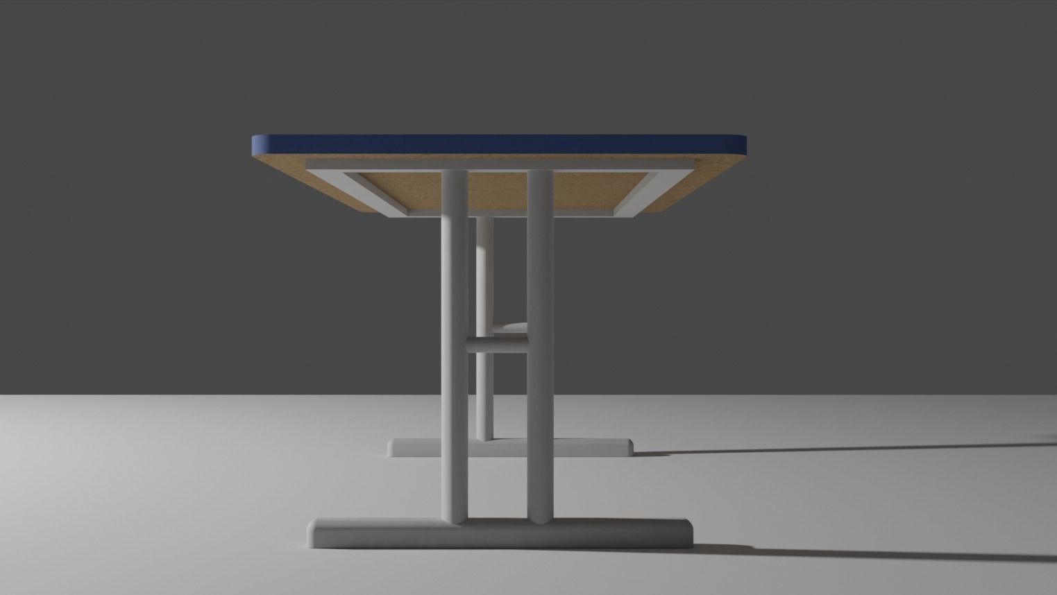 Table Low-poly 3D model_9