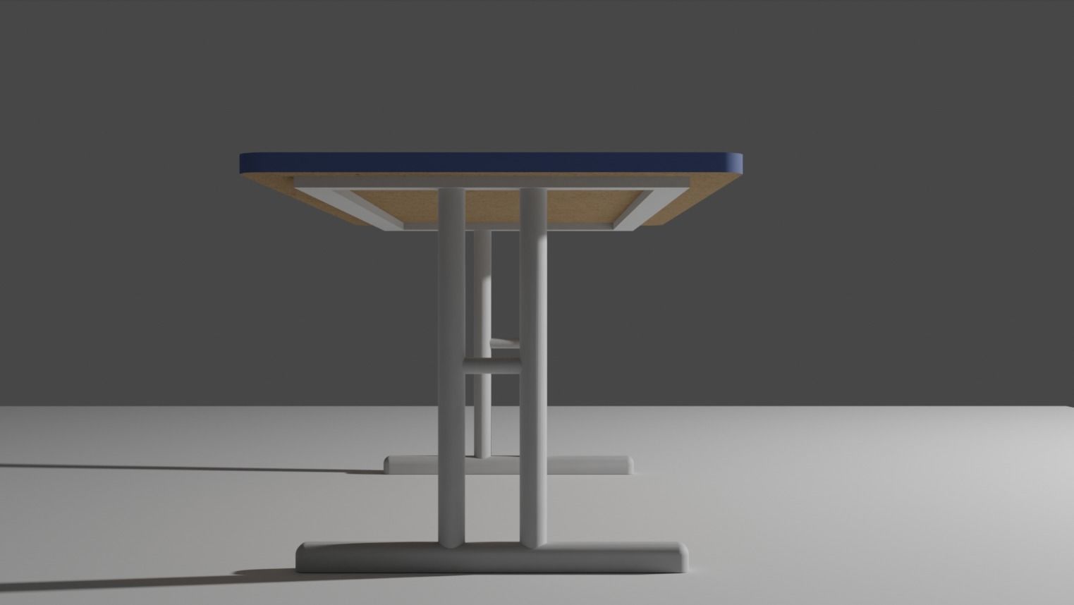 Table Low-poly 3D model_11