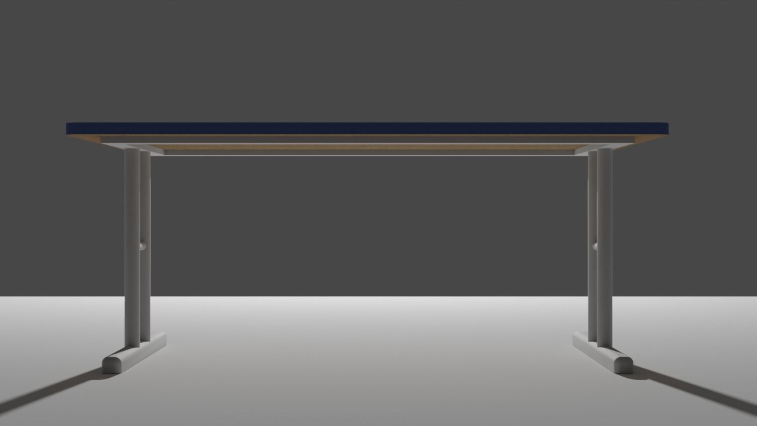 Table Low-poly 3D model_10