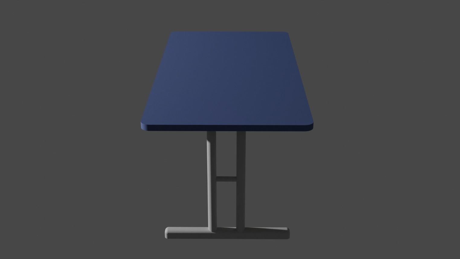 Table Low-poly 3D model_2