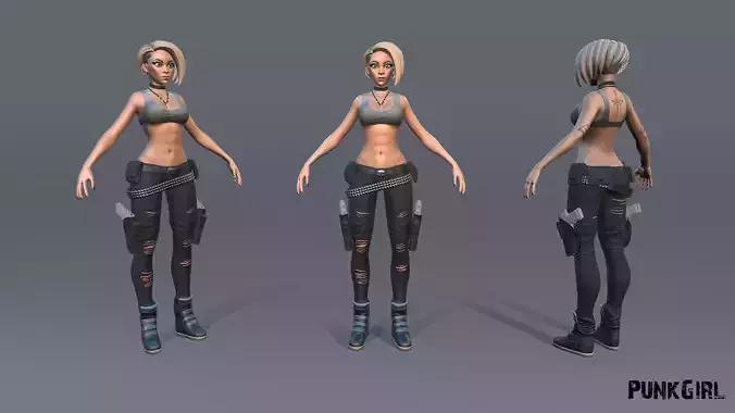 Stylized PunkGirl