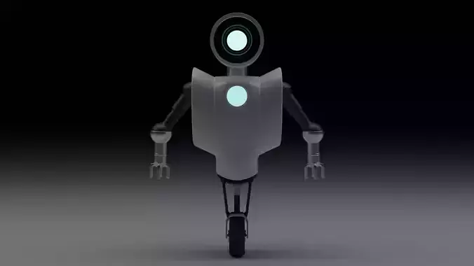 Robot Companion 3D model