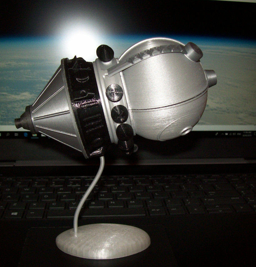 spacecraft  Vostok 1 model kit 3D print model_5