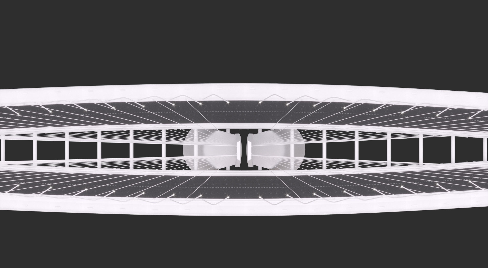 Zaha Hadid Architects Danjiang Bridge in Taiwan 3D model_7