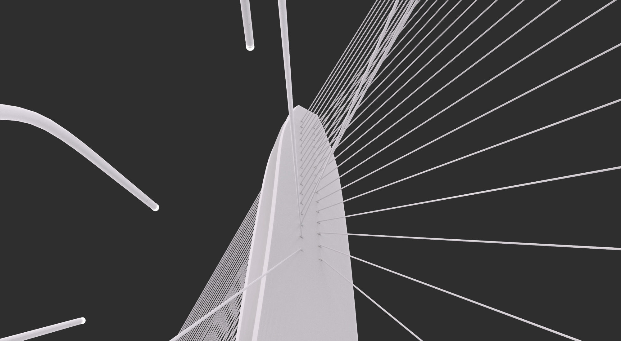 Zaha Hadid Architects Danjiang Bridge in Taiwan 3D model_6