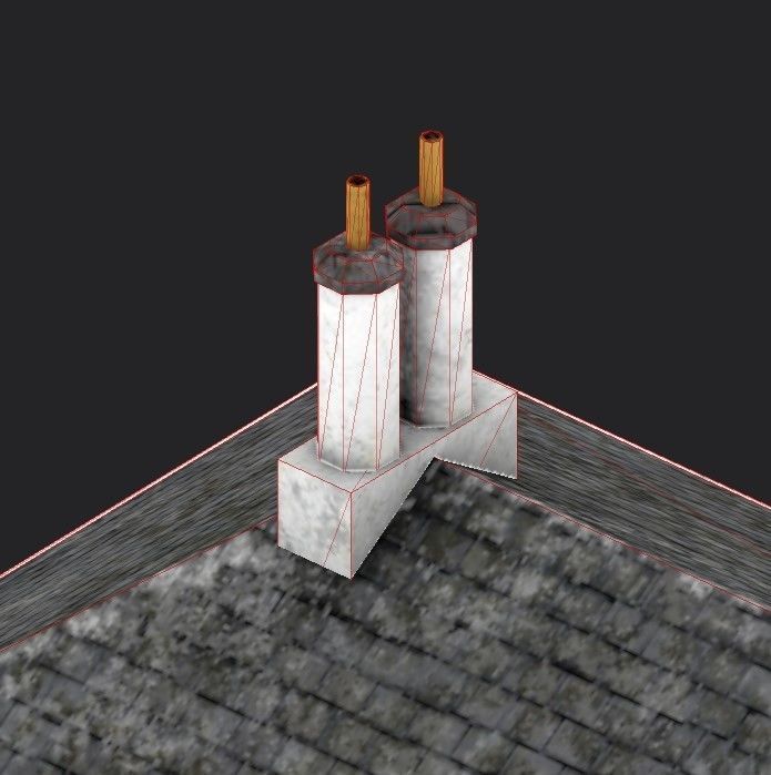 Toward Point Lighthouse Low-poly 3D model_12