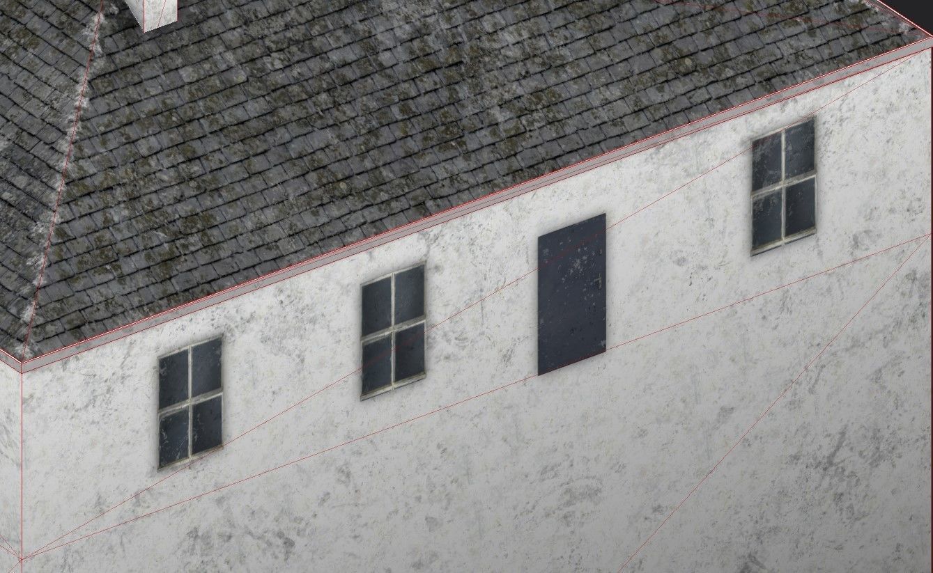 Toward Point Lighthouse Low-poly 3D model_23