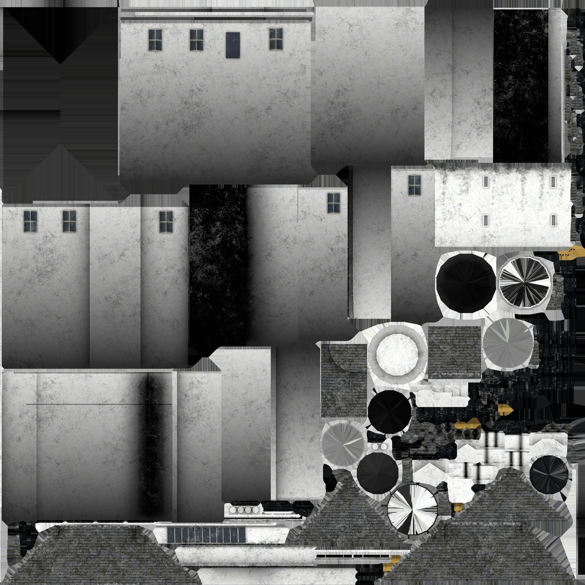 Toward Point Lighthouse Low-poly 3D model_42