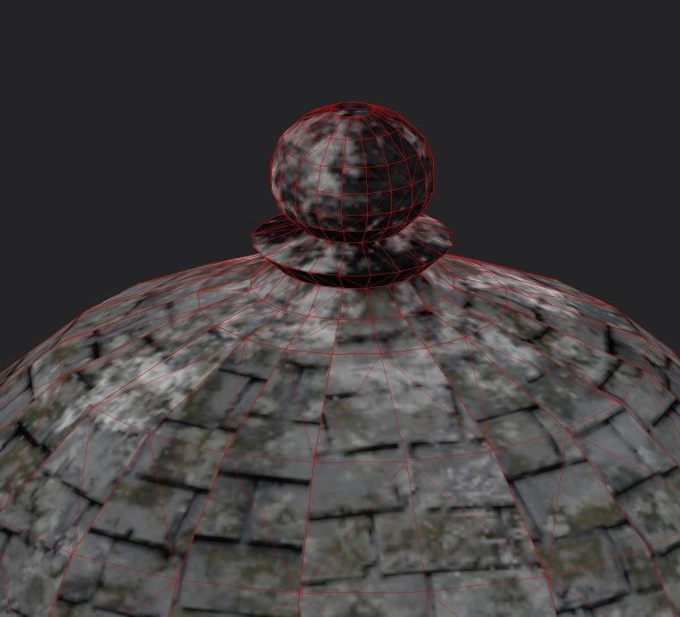 Toward Point Lighthouse Low-poly 3D model_18