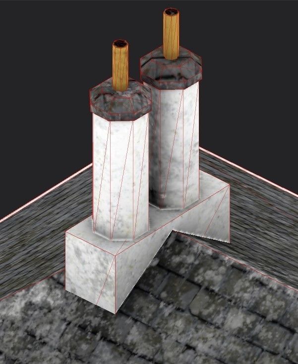 Toward Point Lighthouse Low-poly 3D model_20