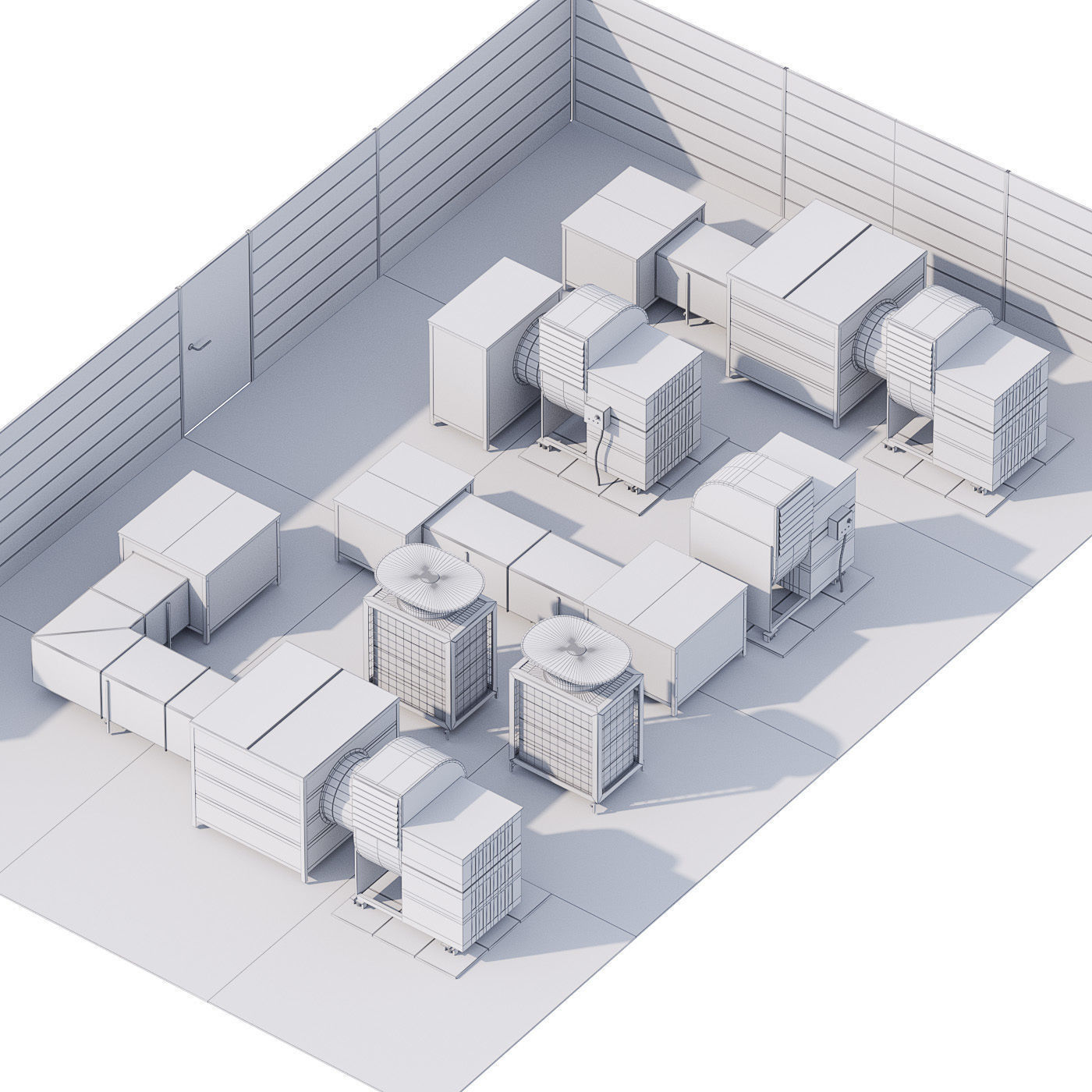 HVAC Roof Technologies 3D model_3