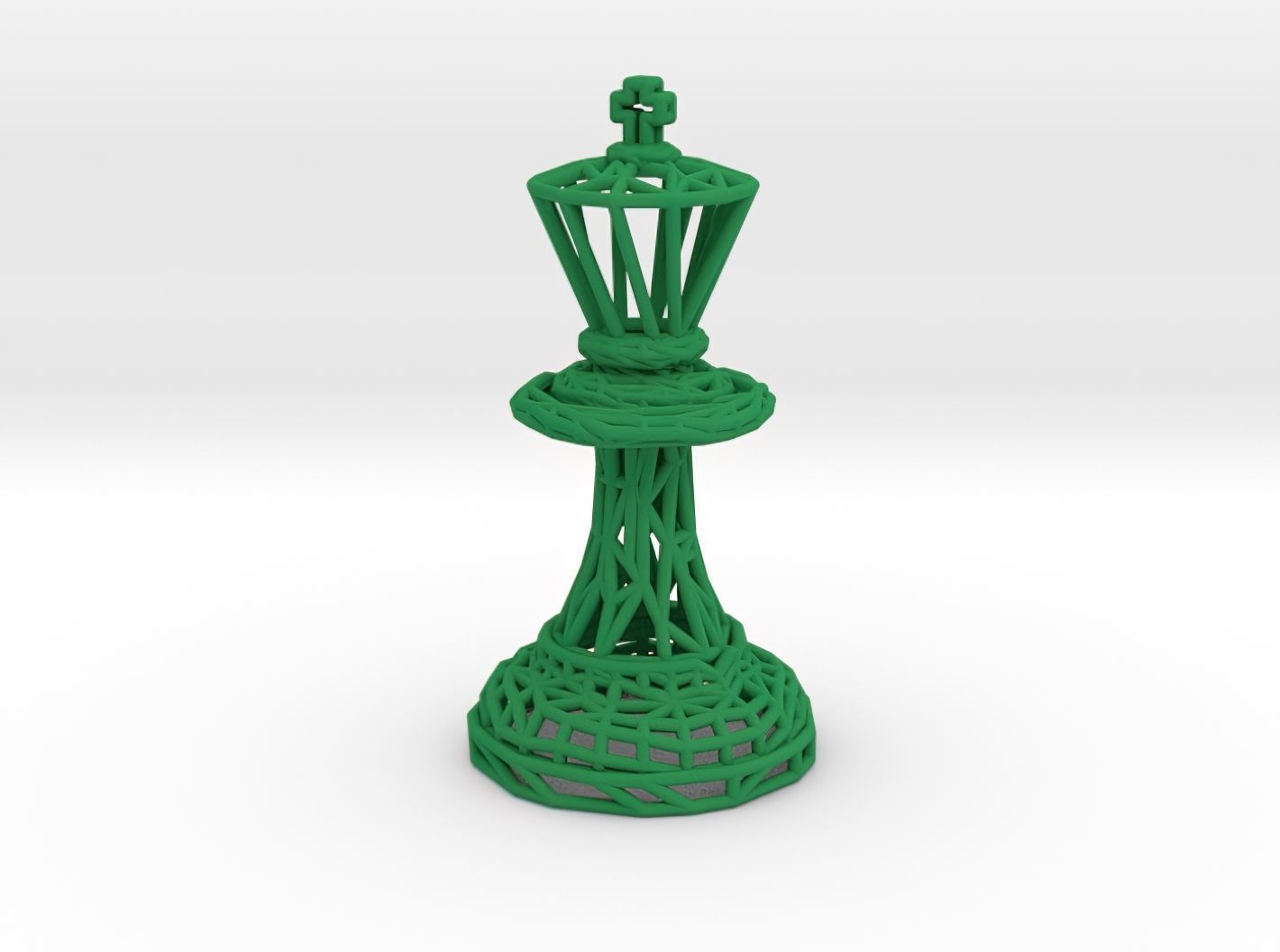 King Chess piece 3D print model_14