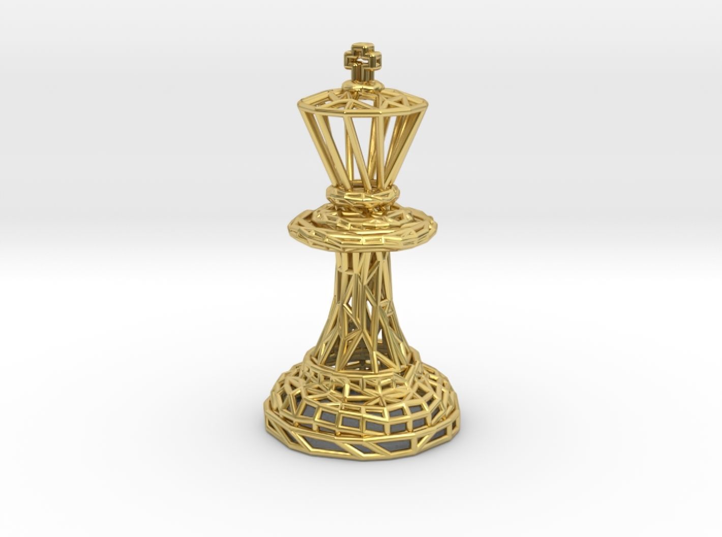 King Chess piece 3D print model_16