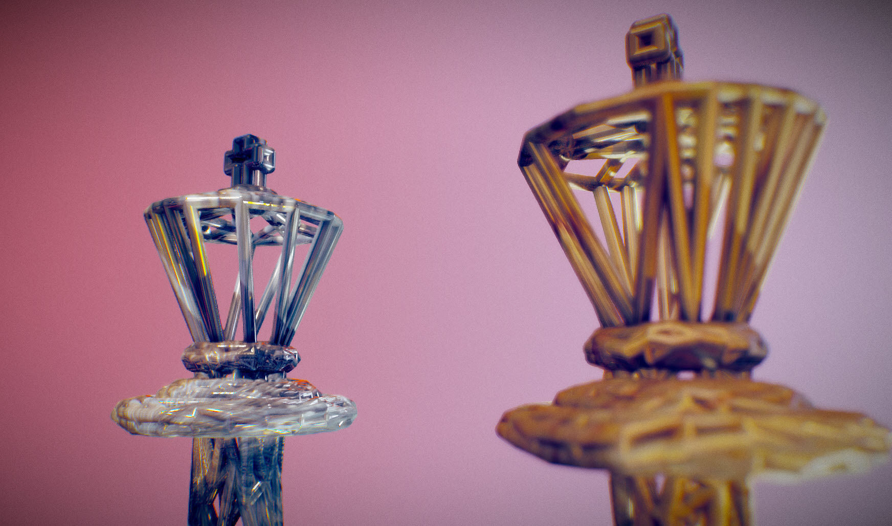 King Chess piece 3D print model_35