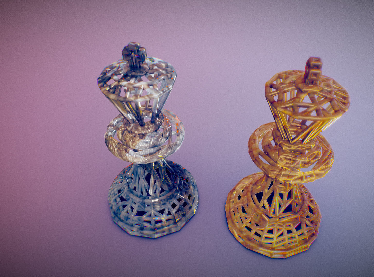 King Chess piece 3D print model_34