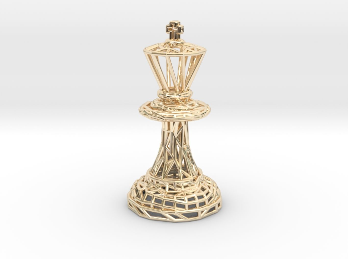 King Chess piece 3D print model_17