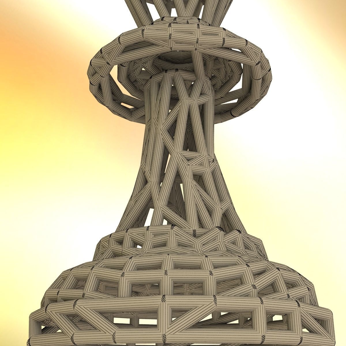 King Chess piece 3D print model_8