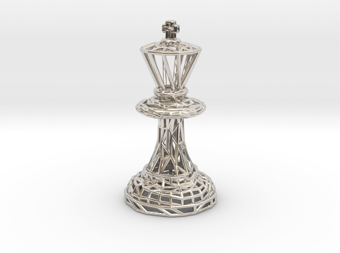 King Chess piece 3D print model_19