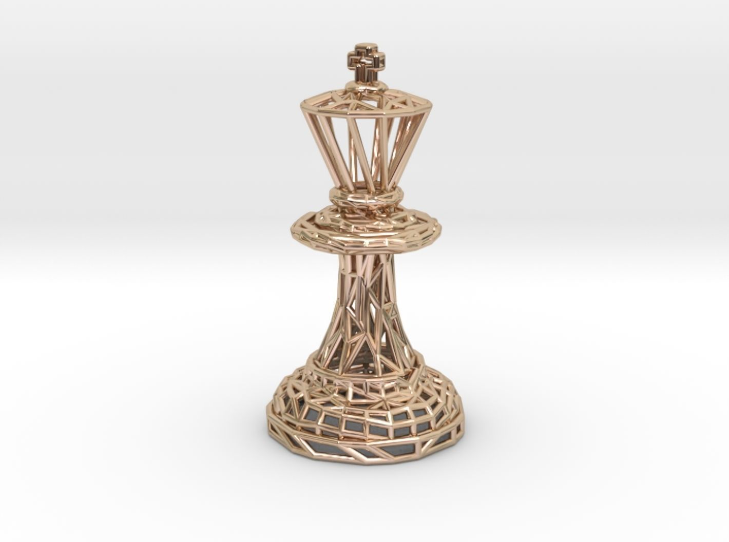 King Chess piece 3D print model_20