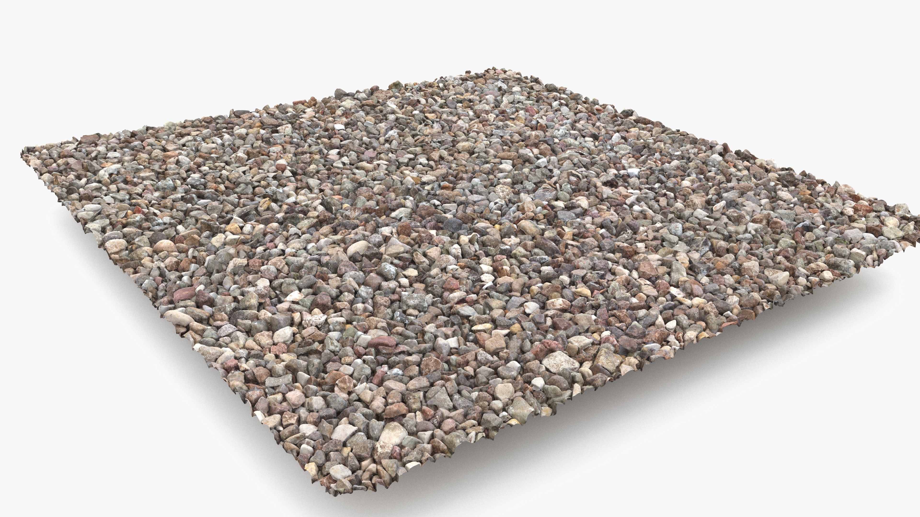 Tileable Little River Stones Ground Texture_2