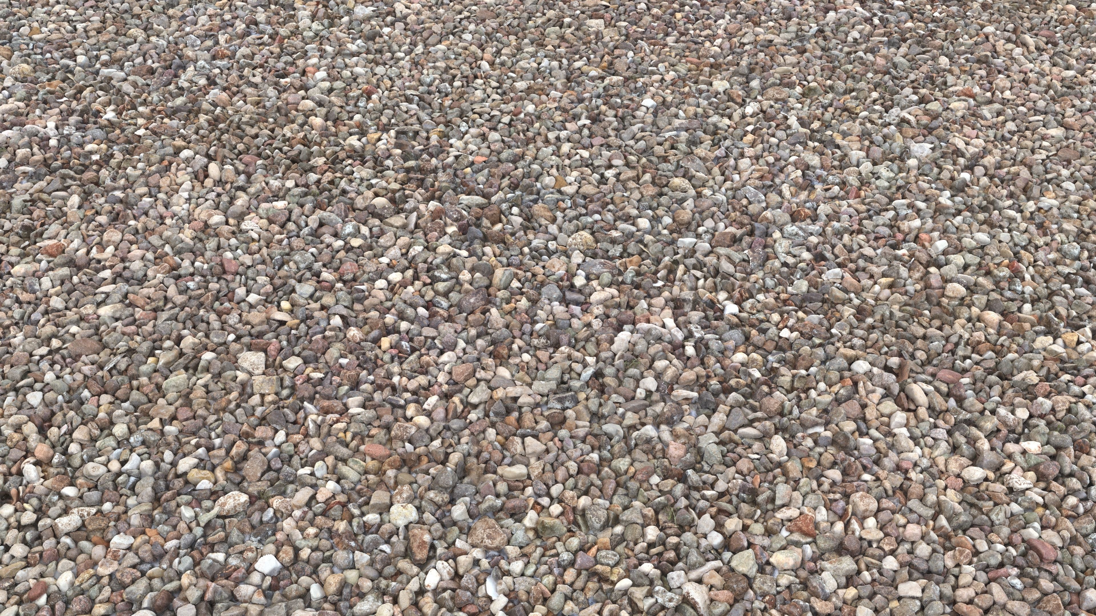 Tileable Little River Stones Ground Texture_6