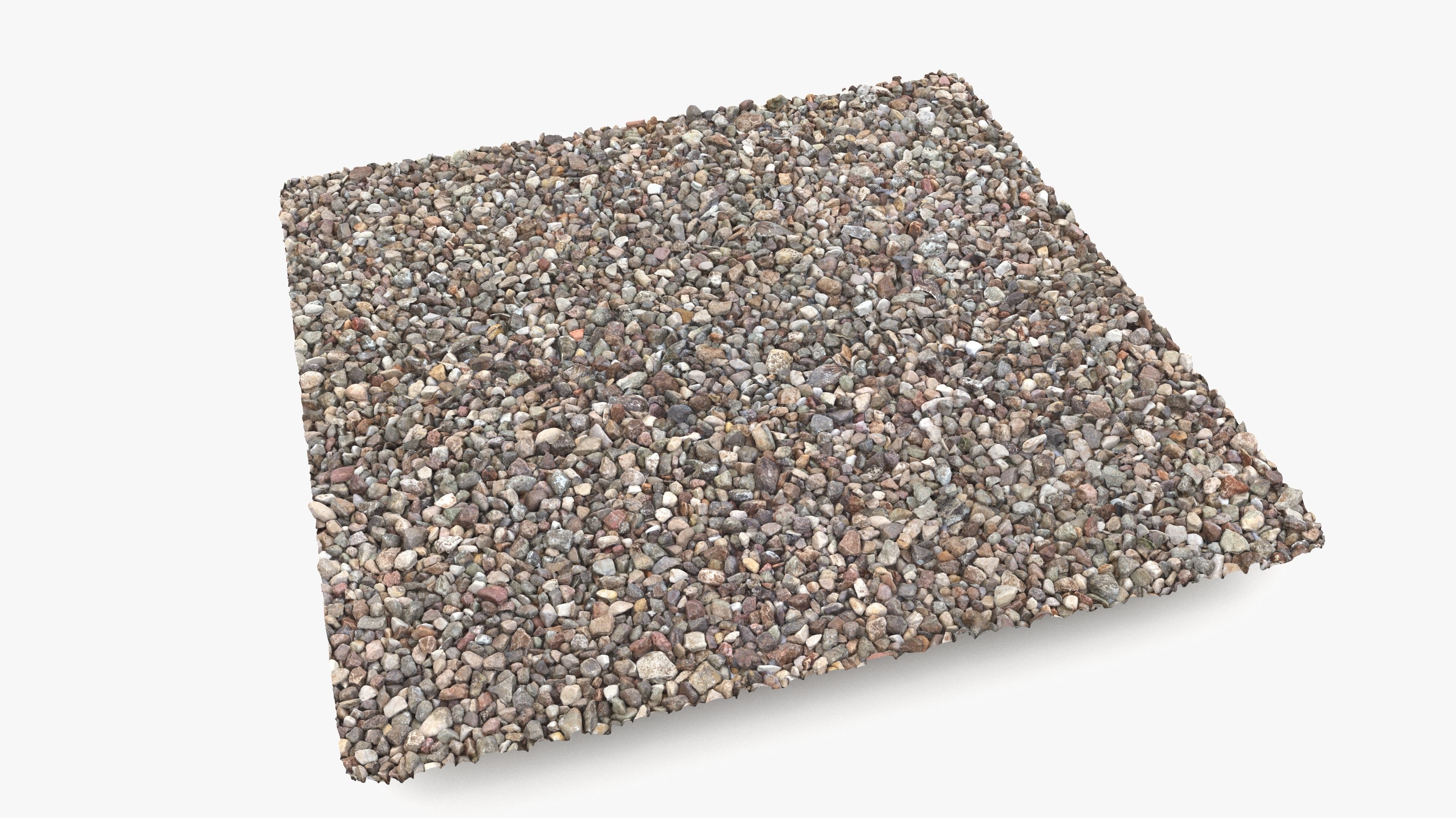 Tileable Little River Stones Ground Texture_7