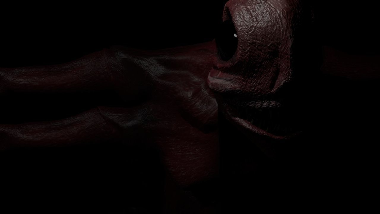 monster alien creature 3D model_1