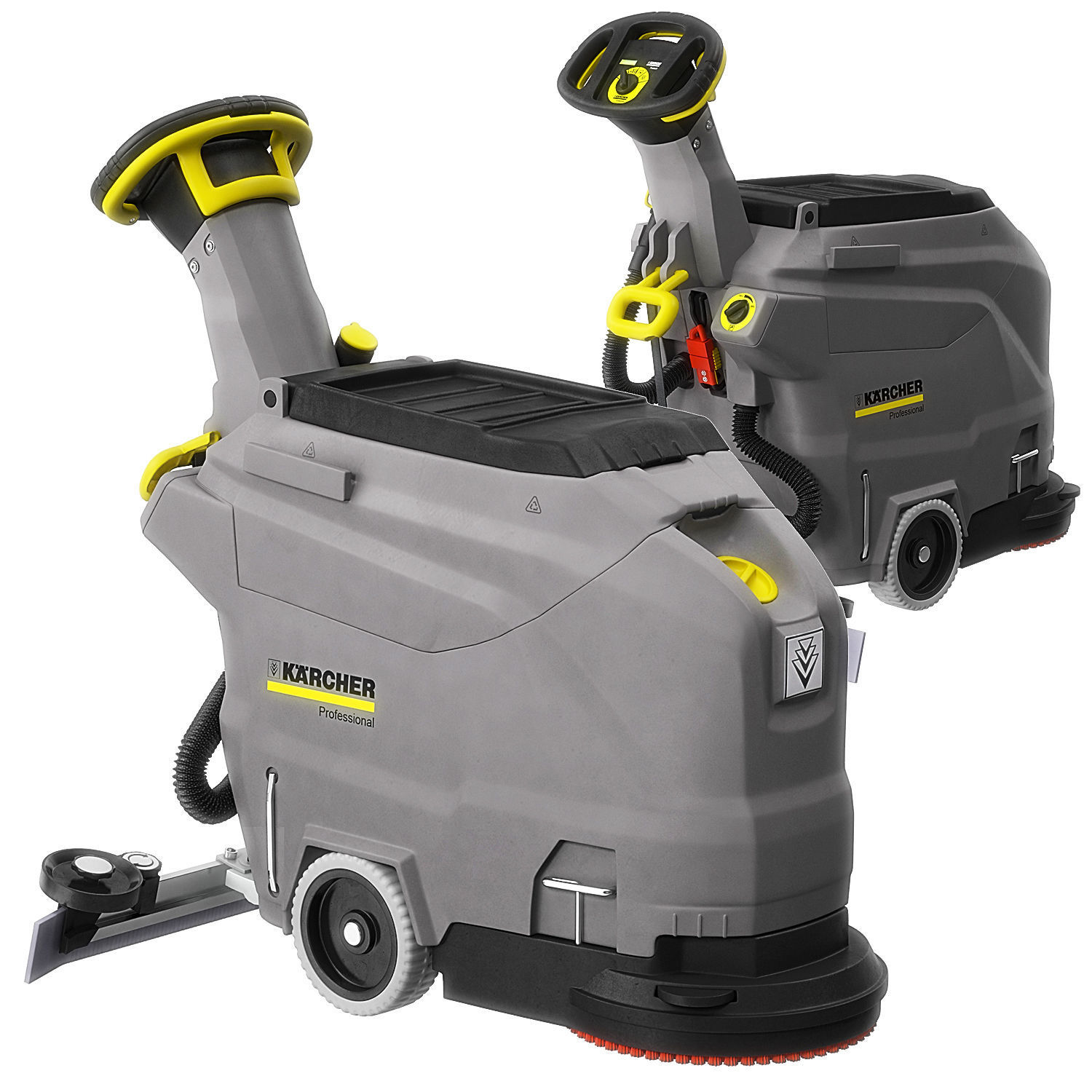 WALK-BEHIND FLOOR SCRUBBER BD 4325 C Bp 3D model_3