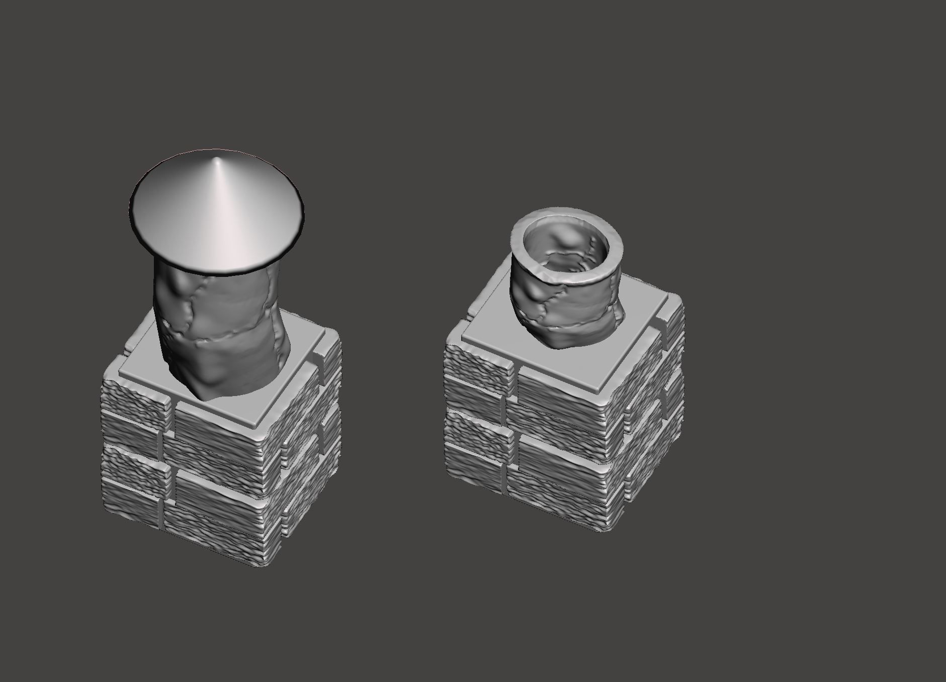 Hobbit House elements 3D print model_1